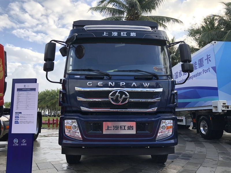 紅巖杰豹4×2載貨車