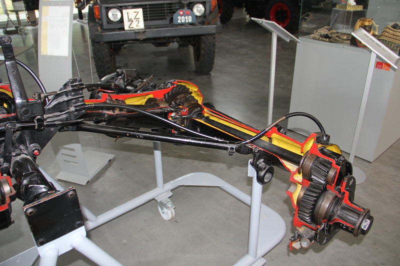 烏尼莫克U 2010車型底盤及懸掛系統(tǒng)哈戰(zhàn)士。數(shù)十年來，烏尼莫克一直以高水準(zhǔn)的操作舒適性、標(biāo)準(zhǔn)化的集成式設(shè)備接口和驅(qū)動裝置、門式車橋、三點式懸掛以及其它大量專業(yè)化個性“傲視群雄”