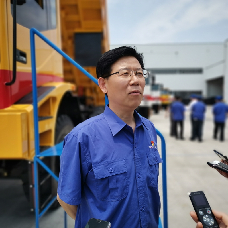 濰柴特車(chē)總經(jīng)理錢(qián)珠聲