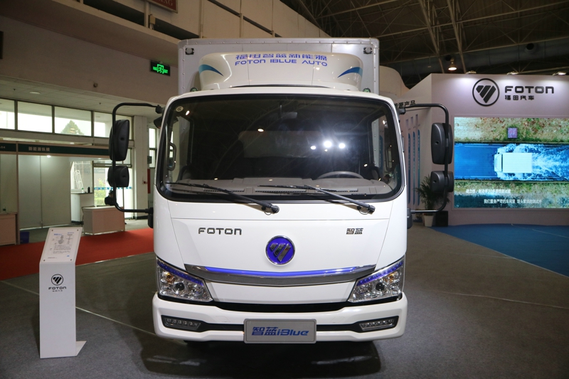 歐馬可智藍(lán)純電動(dòng)廂式物流車