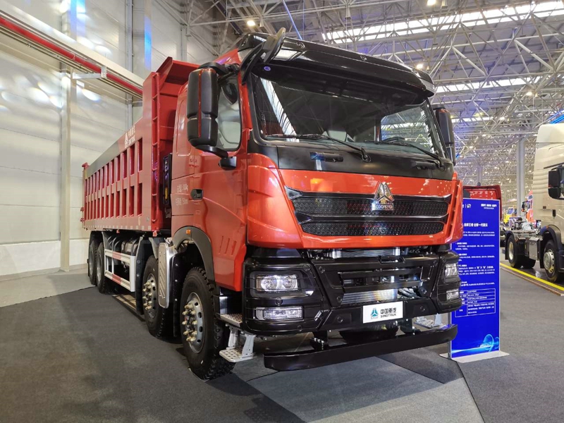 重汽豪沃TH7 8×4自卸車（豪華版），重汽MC11 國六發(fā)動(dòng)機(jī)